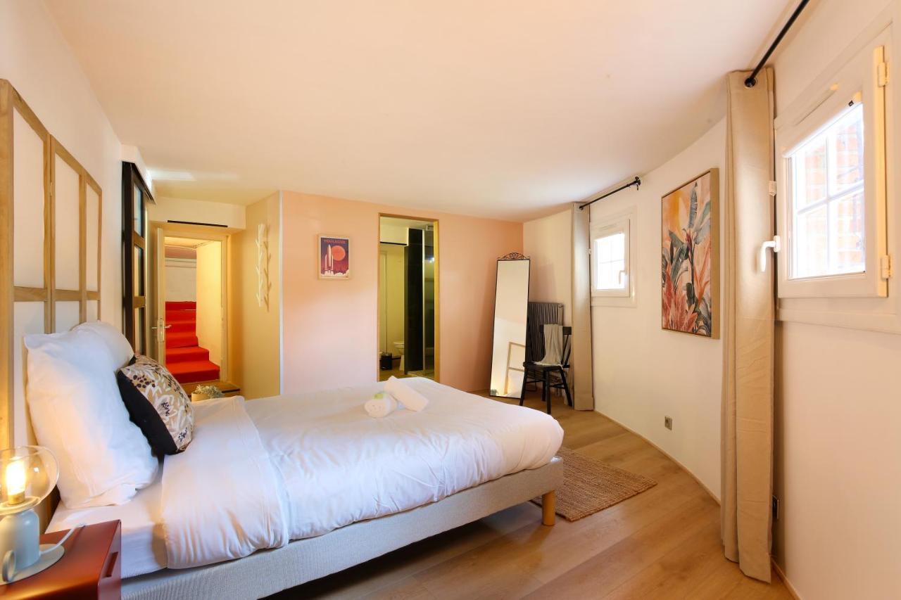 トゥールーズExpat Renting - Le Bistrot - St Cyprien - Parkingアパートメント エクステリア 写真