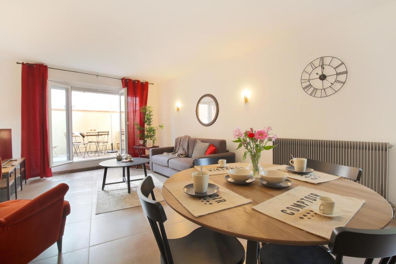 トゥールーズExpat Renting - Le Bistrot - St Cyprien - Parkingアパートメント エクステリア 写真