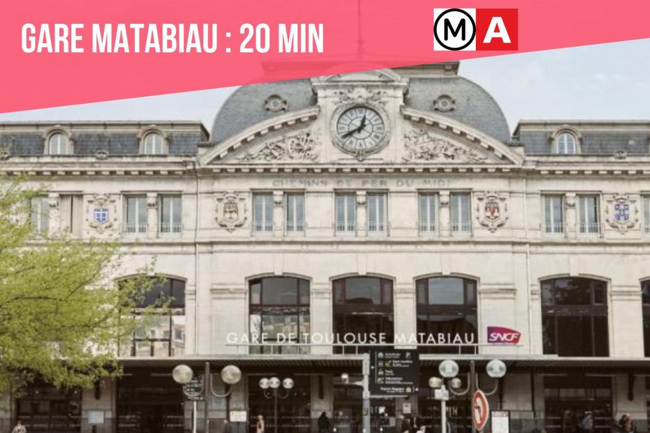 トゥールーズExpat Renting - Le Bistrot - St Cyprien - Parkingアパートメント エクステリア 写真