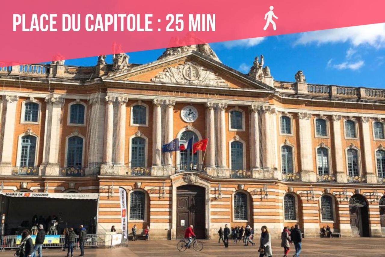 トゥールーズExpat Renting - Le Bistrot - St Cyprien - Parkingアパートメント エクステリア 写真